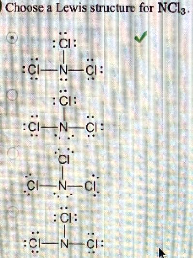 Nitrogen Trichloride Lewis Dot Structure - Draw Easy