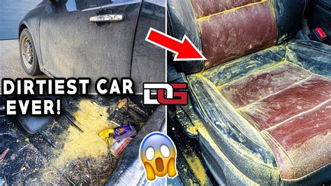 Deep Cleaning The Most INSANELY Dirty Car! | The Detail Geek - YouTube