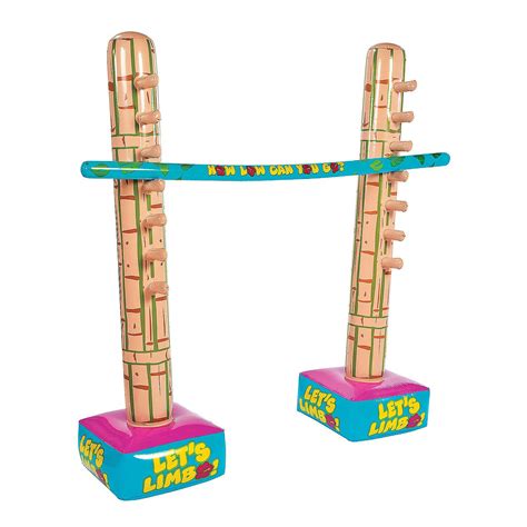 Inflatable Limbo Game for Kids (3 Piece Set) Luau Summer Party Games- Buy Online in United Arab ...