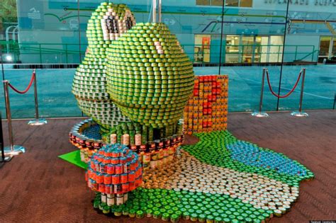 Canstruction, Non-Profit Group, Builds Sculptures Made Of Canned Food (PHOTOS) | HuffPost
