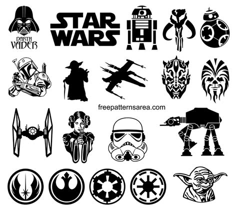 Star Wars Clipart Vector Designs