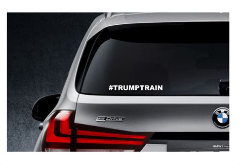 Trump train decal, trump train sticker, trump train, donald trump decal, donald trump sticker ...