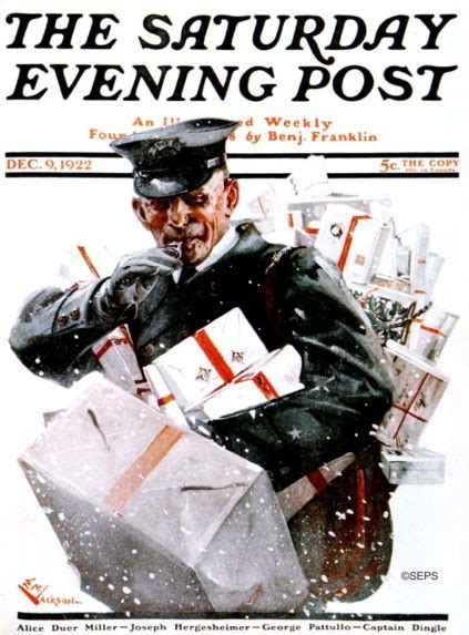 Mailman & Christmas Packages | The Saturday Evening Post