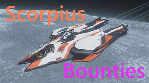 RSI Scorpius Turret Gameplay - ERT Bounties | Star Citizen 3.17.5 - YouTube