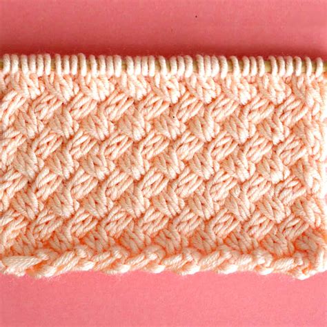 Diagonal Basket Weave Cable Stitch Knitting Pattern - Studio Knit