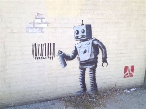 Graffiti robot | Graffiti, Robot, Character