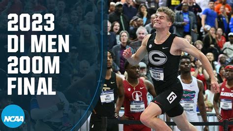 Men's 200m – 2023 NCAA indoor track and field championships – Track ...