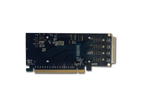 PCIe Gen4 x16 Retimer Host Board - Serial Cables