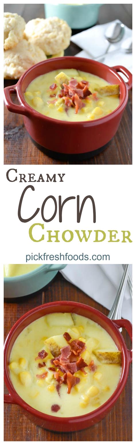 Creamy Corn Chowder | Pick Fresh Foods