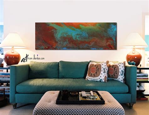 Abstract Canvas Panoramic Wall Art Fall Pictures for Living | Etsy