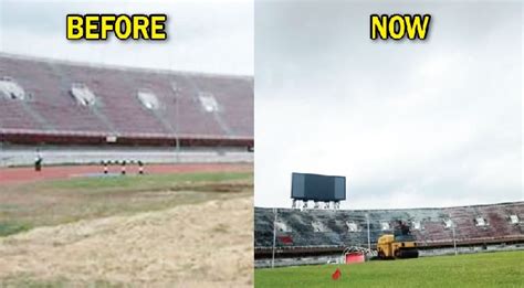 Lagos National Stadium wears new look