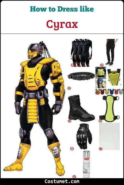 Cyrax (Mortal Kombat) Costume for Halloween