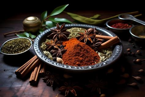 Premium AI Image | Easy garam masala indian food photography