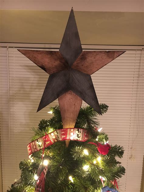 DIY Christmas star Tree topper Homemade Christmas tree topper | Diy ...