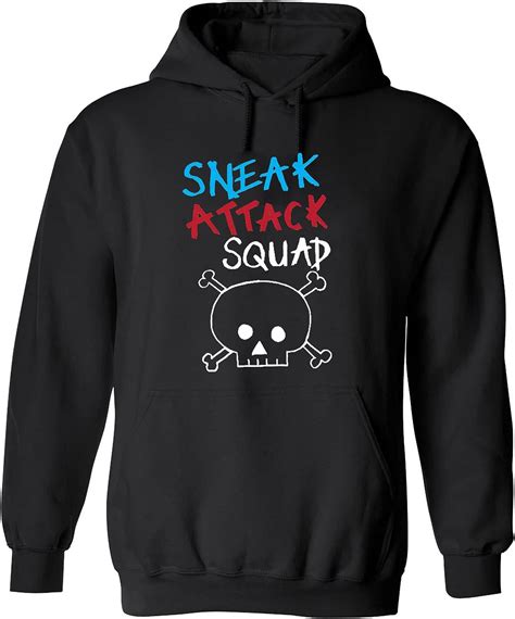 Amazon.com: PAYOINK Sneak Attack Squad Merch Sneak Attack Squad Hoodie Unisex Black Youth Tshirt ...