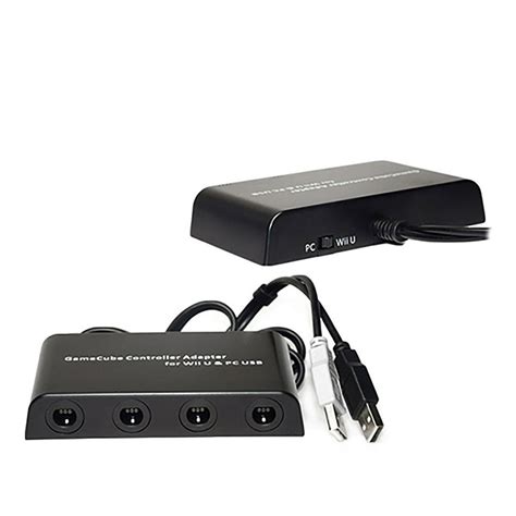 Mayflash GameCube Controller Adapter for Wii U and PC USB (4 Port ...