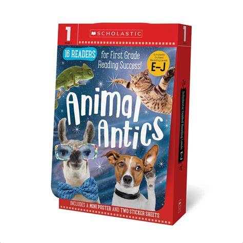 Animal Antics First Grade Reader Box Set: Scholastic Early Learners ...