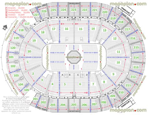 T Mobile Arena Seating Map Ufc | Elcho Table