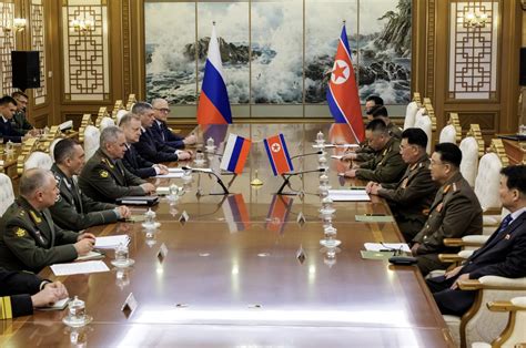 Russia, North Korea defense ministers aim to enhance cooperation ...