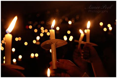 Captivating Candlelight Christmas Service Photos