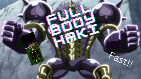 How To Get FULL BODY HAKI (enhancement) FAST!! [Blox Fruits] - YouTube