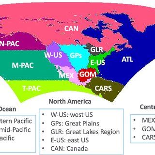 Map of the 12 subregions used in our study. | Download Scientific Diagram