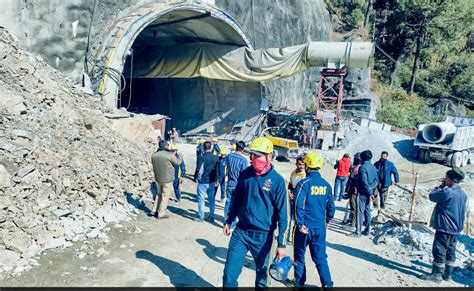 Uttarakhand Tunnel Collapse, Uttarkashi Tunnel Collapse: Huge Op To ...