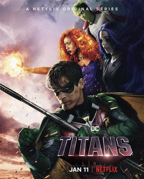 DCU’s Titans Poster for Netflix : r/DCcomics