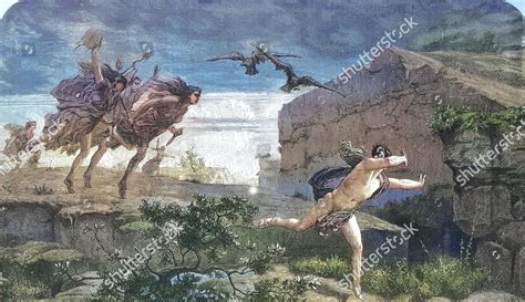 Death Penthee Pentheus Greek Mythology Son Editorial Stock Photo - Stock Image | Shutterstock