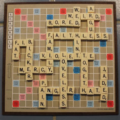 Hailey's Treasures: Travel Scrabble "Art"