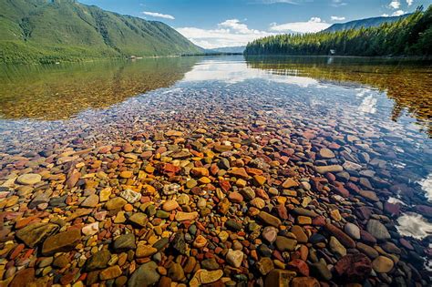 HD wallpaper: Glacier National Park, Lake McDonald, Nature, water, rocks, Montana | Wallpaper Flare