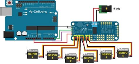 Arduino controlled 6-axis robot arm - Hackster.io