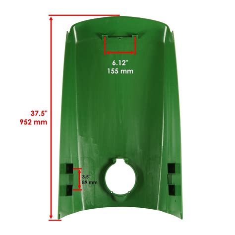 Hood fits John Deere 4200 4210 4300 4310 4400 4410 LVU12062 LVU10816 ...