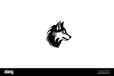 Wolf wild vector logo design Stock Vector Image & Art - Alamy