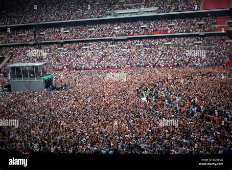 Stadium Concert Crowd