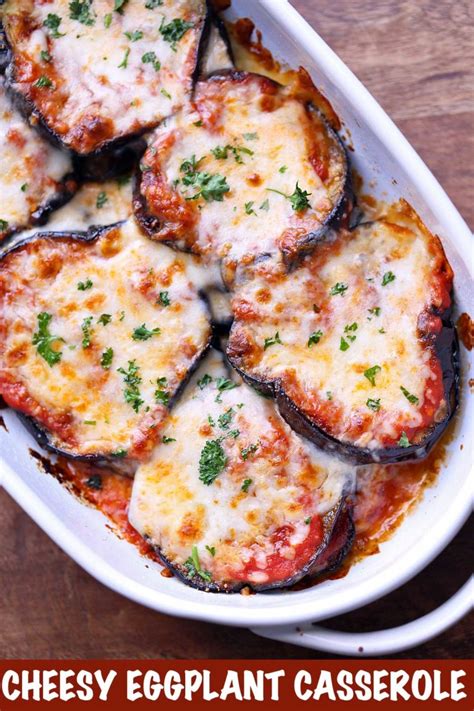 Cheesy Eggplant Casserole - Healthy Recipes Blog