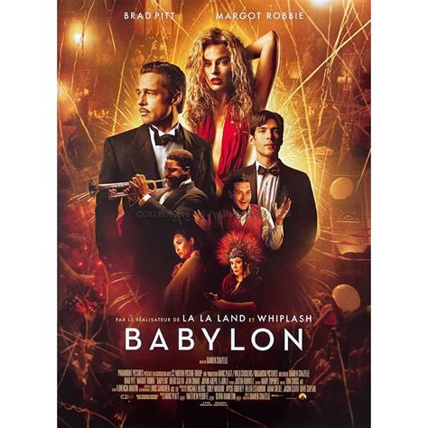 BABYLON French Movie Poster - 15x21 in. - 2023