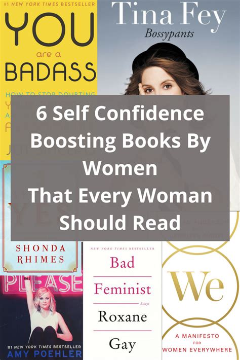 6 Self Confidence Boosting Books By Women Every Woman Should Read - The Girls and Company