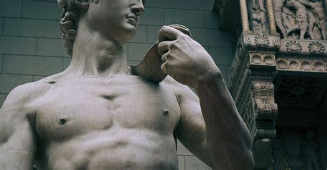 The Marble Statue of the Biblical David Displayed in Florence, Italy · Free Stock Photo