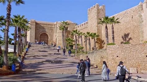 Kasbah of the Udayas (Oudayas) - Old Medina - Bab Oudaia - Andalusian Gardens - Rabat - Morocco ...