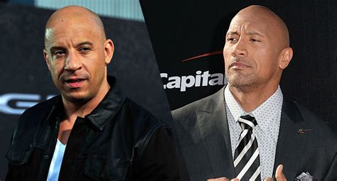 The Rock And Vin Diesel Reportedly Still Hate Each Other And Have To Be ...