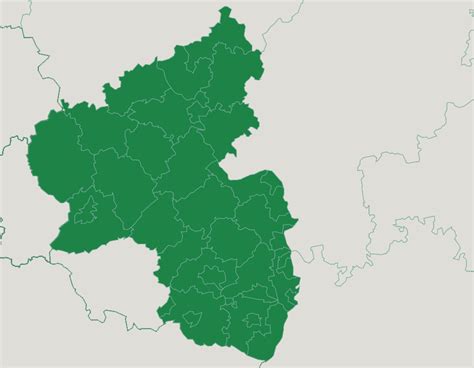 Rhineland-Palatinate: administrative districts and urban districts - Map Quiz Game - Seterra