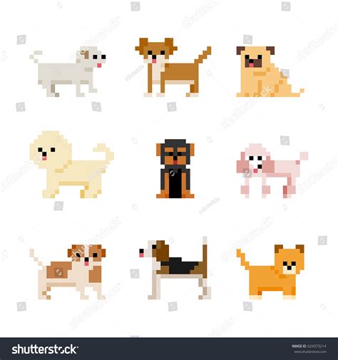 1,579 8 bit dog Images, Stock Photos & Vectors | Shutterstock