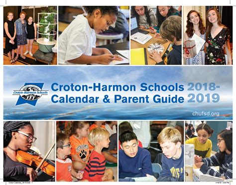 Croton Harmon School District 2018-19 Calendar by Mack Digital - Issuu