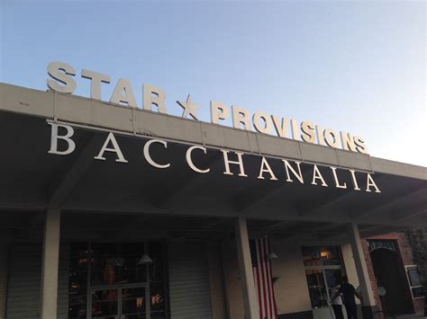 Tomorrow's News Today - Atlanta: Bacchanalia and Star Provisions On The Move