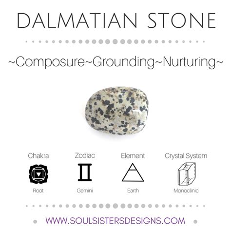 Dalmatian Stone Healing Crystal | Dalmatian stone, Crystals, Spiritual crystals