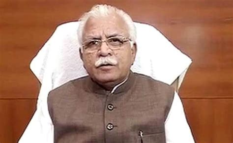 'Will Advise Him,' Says BJP, Disowning Haryana Chief Minister Manohar ...