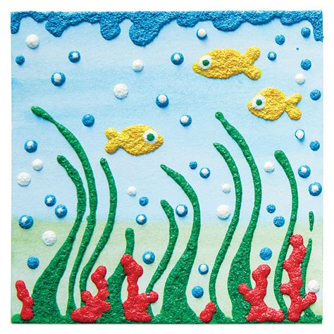 3 D Sand Art Painting Craft – Blue Island Public Library