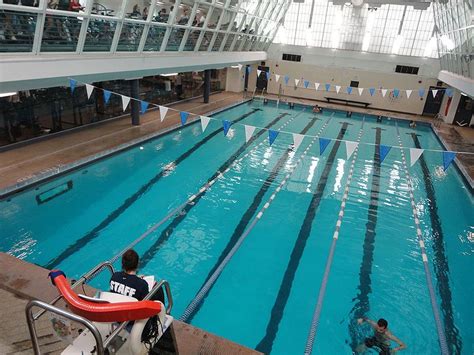 The swimming pool in UConn Student Recreational Facility, which is open during most of the ...