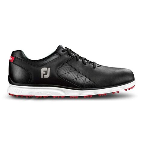 FootJoy [9] Medium FJ PRO/SL SPIKELESS Men's Golf Shoes, 53594, Black – VALLEYSPORTING